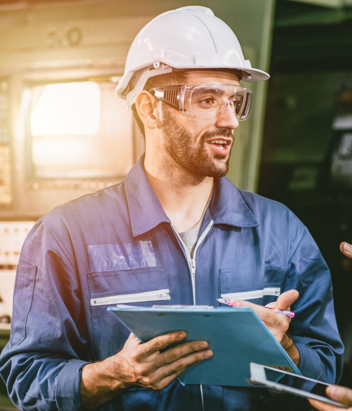Manufacturing worker